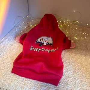 BUC-EES Pink Happy Camper Pet Hoodie